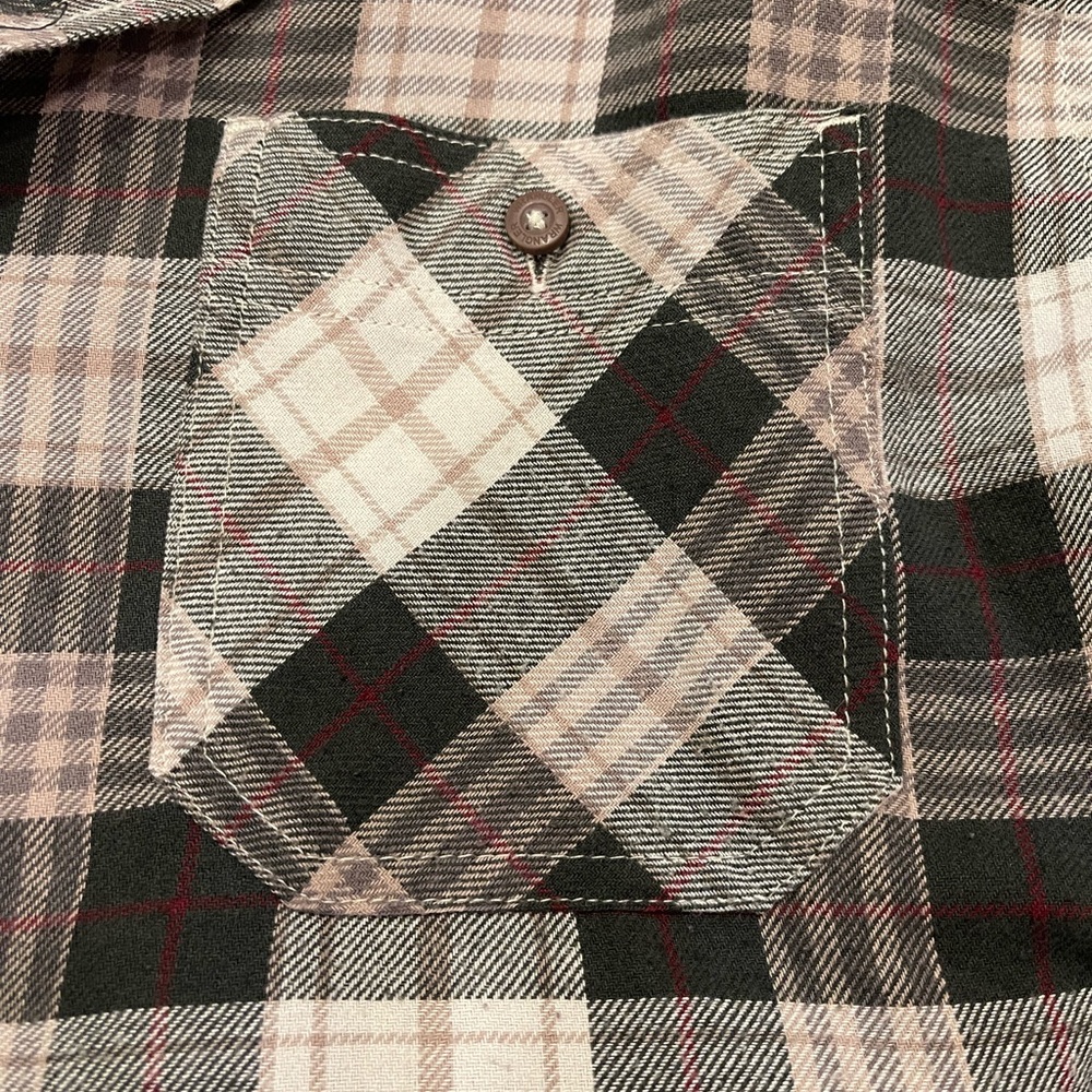 Men’s Blue Ridge By Wrangler Flannel Shirt - Picture 4 of 4